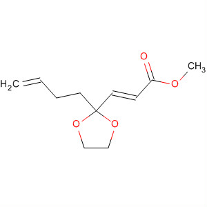 87518-72-7  2-Propenoic acid, 3-[2-(3-butenyl)-1,3-dioxolan-2-yl]-, methyl ester, (E)-