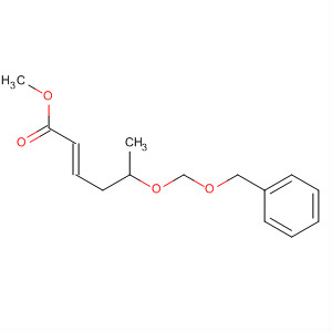 87518-81-8  2-Hexenoic acid, 5-[(phenylmethoxy)methoxy]-, methyl ester, (E)-