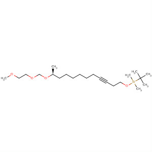 87519-34-4  2,5,7,19-Tetraoxa-20-siladocos-15-yne, 8,20,20,21,21-pentamethyl-,(S)-