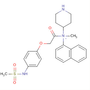 875212-12-7  4-Piperidinamine,N-methyl-1-[[4-[(methylsulfonyl)amino]phenoxy]acetyl]-N-1-naphthalenyl-