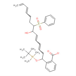 875303-29-0  3,5,11,13-Tetradecatetraen-7-ol,1-[[(1,1-dimethylethyl)dimethylsilyl]oxy]-8-(phenylsulfonyl)-, benzoate,(3E,5E,11E)-