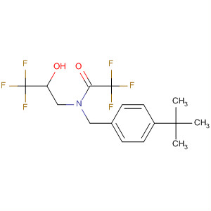 875305-73-0  Acetamide,N-[[4-(1,1-dimethylethyl)phenyl]methyl]-2,2,2-trifluoro-N-(3,3,3-trifluoro-2-hydroxypropyl)-
