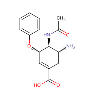 873925-70-3  1-Cyclohexene-1-carboxylic acid, 4-(acetylamino)-5-amino-3-phenoxy-,(3S,4S,5R)-