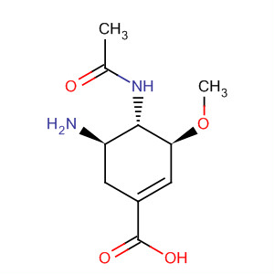 873925-76-9  1-Cyclohexene-1-carboxylic acid, 4-(acetylamino)-5-amino-3-methoxy-,(3S,4S,5R)-