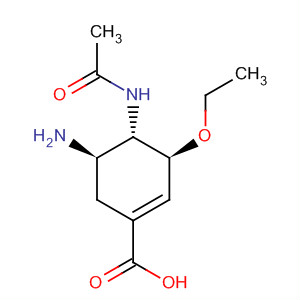 873925-79-2  1-Cyclohexene-1-carboxylic acid, 4-(acetylamino)-5-amino-3-ethoxy-,(3S,4S,5R)-