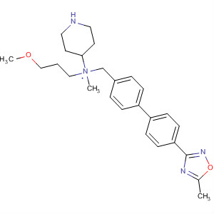 873933-79-0  4-Piperidinamine,N-(3-methoxypropyl)-1-methyl-N-[[4'-(5-methyl-1,2,4-oxadiazol-3-yl)[1,1'-biphenyl]-4-yl]methyl]-