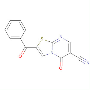 873935-69-4  5H-Thiazolo[3,2-a]pyrimidine-6-carbonitrile, 2-benzoyl-5-oxo-