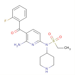 873936-63-1  4-Piperidinamine,N-[6-amino-5-(2-fluorobenzoyl)-2-pyridinyl]-1-(ethylsulfonyl)-