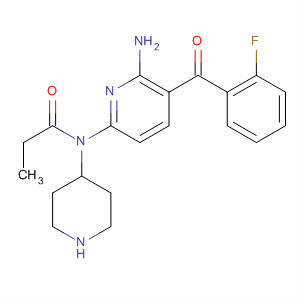 873936-65-3  4-Piperidinamine,N-[6-amino-5-(2-fluorobenzoyl)-2-pyridinyl]-1-(1-oxopropyl)-