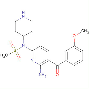 873936-68-6  4-Piperidinamine,N-[6-amino-5-(3-methoxybenzoyl)-2-pyridinyl]-1-(methylsulfonyl)-