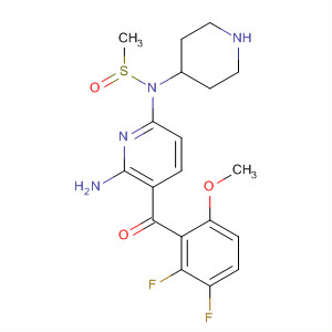 873936-88-0  4-Piperidinamine,N-[6-amino-5-(2,3-difluoro-6-methoxybenzoyl)-2-pyridinyl]-1-(methylsulfonyl)-