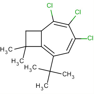 873958-11-3  Bicyclo[5.2.0]nona-1,3,5-triene,4,5,6-trichloro-2-(1,1-dimethylethyl)-9,9-dimethyl-