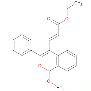 873982-60-6  2-Propenoic acid, 3-(1-methoxy-3-phenyl-1H-2-benzopyran-4-yl)-, ethylester, (2E)-