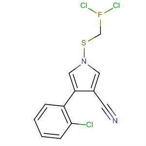 87400-60-0  1H-Pyrrole-3-carbonitrile,4-(2-chlorophenyl)-1-[(dichlorofluoromethyl)thio]-