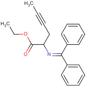 874097-16-2  4-Hexynoic acid, 2-[(diphenylmethylene)amino]-, ethyl ester