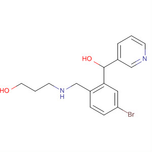 874113-18-5  3-Pyridinemethanol,a-[5-bromo-2-[[(2-hydroxyethyl)methylamino]methyl]phenyl]-