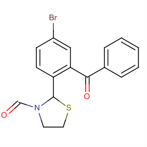 874113-20-9  3-Thiazolidinecarboxaldehyde, 2-(2-benzoyl-4-bromophenyl)-