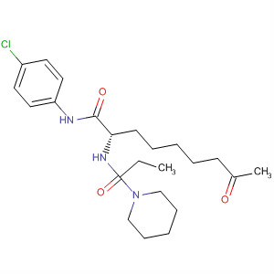 874156-73-7  1-Piperidinepropanamide,N-[(1S)-1-[[(4-chlorophenyl)amino]carbonyl]-7-oxooctyl]-