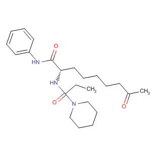 874156-74-8  1-Piperidinepropanamide,N-[(1S)-7-oxo-1-[(phenylamino)carbonyl]octyl]-