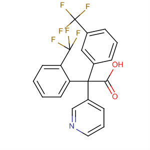874182-94-2  3-Pyridineacetic acid, 5,6-bis[4-(trifluoromethyl)phenyl]-