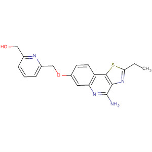 874188-95-1  2-Pyridinemethanol,6-[[(4-amino-2-ethylthiazolo[4,5-c]quinolin-7-yl)oxy]methyl]-