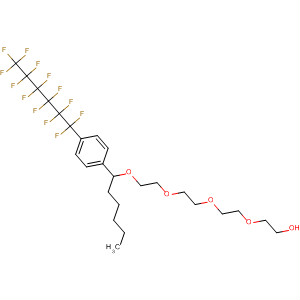 874212-25-6  3,6,9,12-Tetraoxaoctadecan-1-ol, 13-[4-(tridecafluorohexyl)phenyl]-