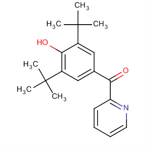 87423-85-6  Methanone, [3,5-bis(1,1-dimethylethyl)-4-hydroxyphenyl]-2-pyridinyl-