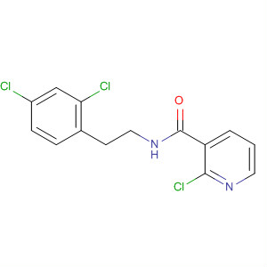 874284-43-2  3-Pyridinecarboxamide, 2-chloro-N-[2-(2,4-dichlorophenyl)ethyl]-