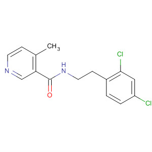 874284-44-3  3-Pyridinecarboxamide, N-[2-(2,4-dichlorophenyl)ethyl]-4-methyl-