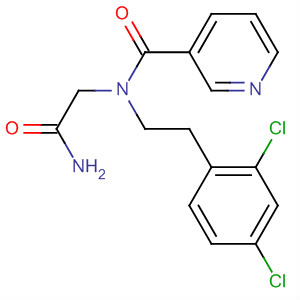 874284-56-7  3-Pyridinecarboxamide,N-(2-amino-2-oxoethyl)-N-[2-(2,4-dichlorophenyl)ethyl]-
