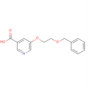 874285-26-4  3-Pyridinecarboxylic acid, 5-[2-(phenylmethoxy)ethoxy]-