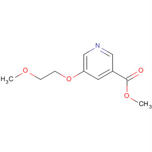 874285-28-6  3-Pyridinecarboxylic acid, 5-(2-methoxyethoxy)-, methyl ester