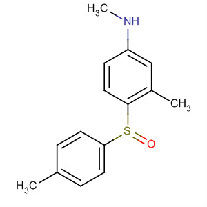 87433-27-0  Benzenamine, N,3-dimethyl-4-[(4-methylphenyl)sulfinyl]-