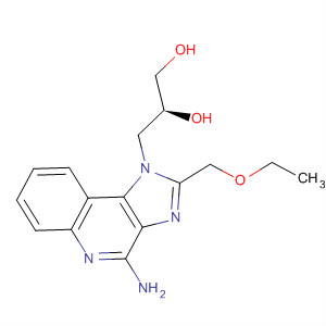 874330-43-5  1,2-Propanediol,3-[4-amino-2-(ethoxymethyl)-1H-imidazo[4,5-c]quinolin-1-yl]-, (2S)-