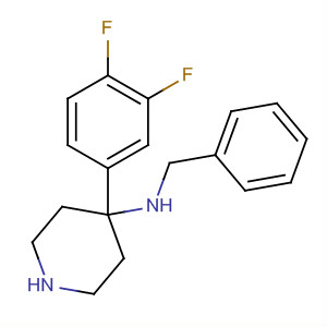 874352-40-6  4-Piperidinamine, 4-(3,4-difluorophenyl)-1-(phenylmethyl)- 874352-40-6  4-Piperidinamine, 4-(3,4-difluorophenyl)-1-(phenylmethyl)-