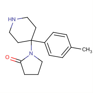 874352-43-9  2-Pyrrolidinone, 1-[4-(4-methylphenyl)-4-piperidinyl]-