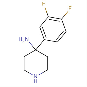 874352-80-4  4-Piperidinamine, 4-(3,4-difluorophenyl)- 874352-80-4  4-Piperidinamine, 4-(3,4-difluorophenyl)-