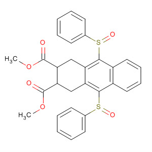 874358-09-5  2,3-Anthracenedicarboxylic acid,1,2,3,4-tetrahydro-9,10-bis(phenylsulfinyl)-, dimethyl ester, (2R,3R)-rel-