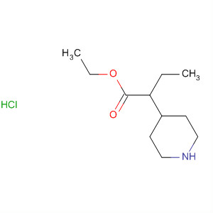 874365-18-1  4-Piperidineacetic acid, a-ethyl-, ethyl ester, hydrochloride 874365-18-1  4-Piperidineacetic acid, a-ethyl-, ethyl ester, hydrochloride