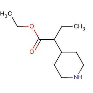 874365-20-5  4-Piperidineacetic acid, a-ethyl-, ethyl ester 874365-20-5  4-Piperidineacetic acid, a-ethyl-, ethyl ester