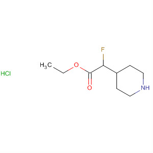 874365-35-2  4-Piperidineacetic acid, a-fluoro-, ethyl ester, hydrochloride 874365-35-2  4-Piperidineacetic acid, a-fluoro-, ethyl ester, hydrochloride