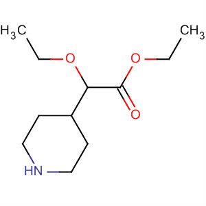874365-46-5  4-Piperidineacetic acid, a-ethoxy-, ethyl ester 874365-46-5  4-Piperidineacetic acid, a-ethoxy-, ethyl ester