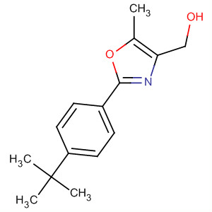 874365-75-0  4-Oxazolemethanol, 2-[4-(1,1-dimethylethyl)phenyl]-5-methyl-