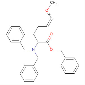 874384-03-9  5-Hexenoic acid, 2-[bis(phenylmethyl)amino]-6-methoxy-, phenylmethylester, (2S)-