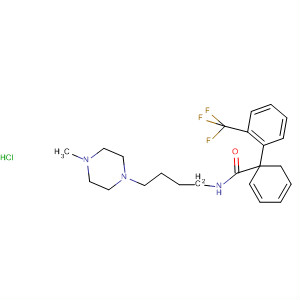 874449-26-0  [1,1'-Biphenyl]-4-carboxamide,N-[4-(4-methyl-1-piperazinyl)butyl]-2'-(trifluoromethyl)-, hydrochloride
