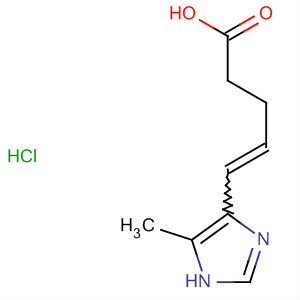 874459-41-3  4-Pentenoic acid, 5-(5-methyl-1H-imidazol-4-yl)-, monohydrochloride 874459-41-3  4-Pentenoic acid, 5-(5-methyl-1H-imidazol-4-yl)-, monohydrochloride
