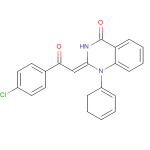 874463-97-5  4(1H)-Quinazolinone,2-[2-(4-chlorophenyl)-2-oxoethylidene]-2,3-dihydro-1-phenyl-, (2E)-