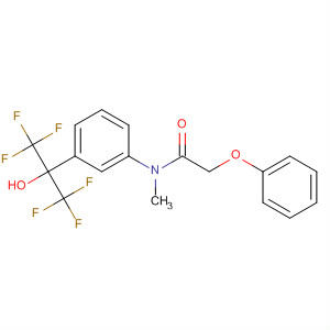 874480-13-4  Acetamide,N-methyl-2-phenoxy-N-[3-[2,2,2-trifluoro-1-hydroxy-1-(trifluoromethyl)ethyl]phenyl]-