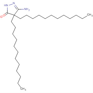 873298-80-7  3H-Pyrazol-3-one, 5-amino-4,4-didodecyl-2,4-dihydro- 873298-80-7  3H-Pyrazol-3-one, 5-amino-4,4-didodecyl-2,4-dihydro-