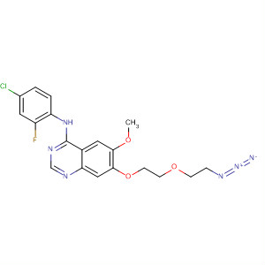 873301-67-8  4-Quinazolinamine,7-[2-(2-azidoethoxy)ethoxy]-N-(4-chloro-2-fluorophenyl)-6-methoxy-